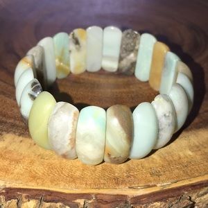 NWOT Handmade Amazonite Bracelet
